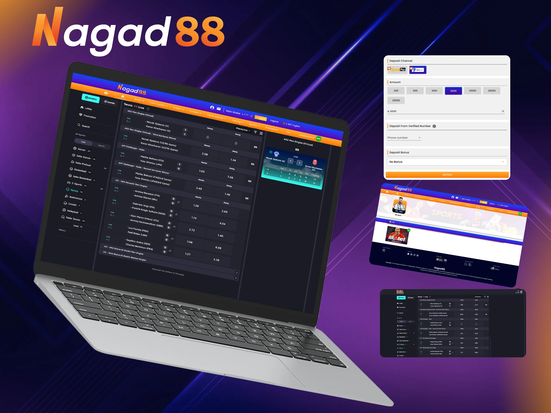 Check our step-by-step guide and start betting on Nagad88.