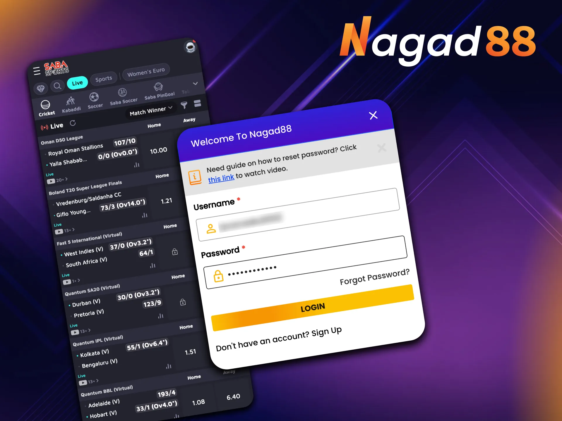 Sports betting is popular on the Nagad88 gaming platform.