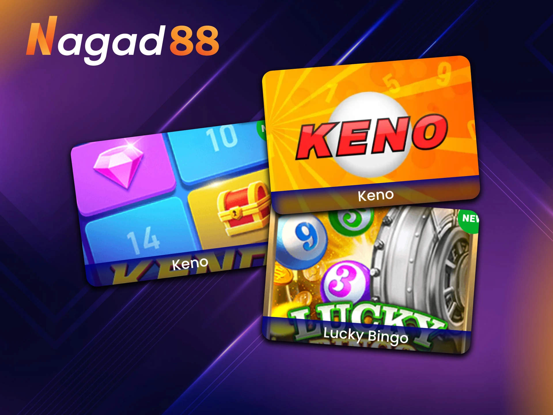 Start playing lottery games on Nagad88 official site.