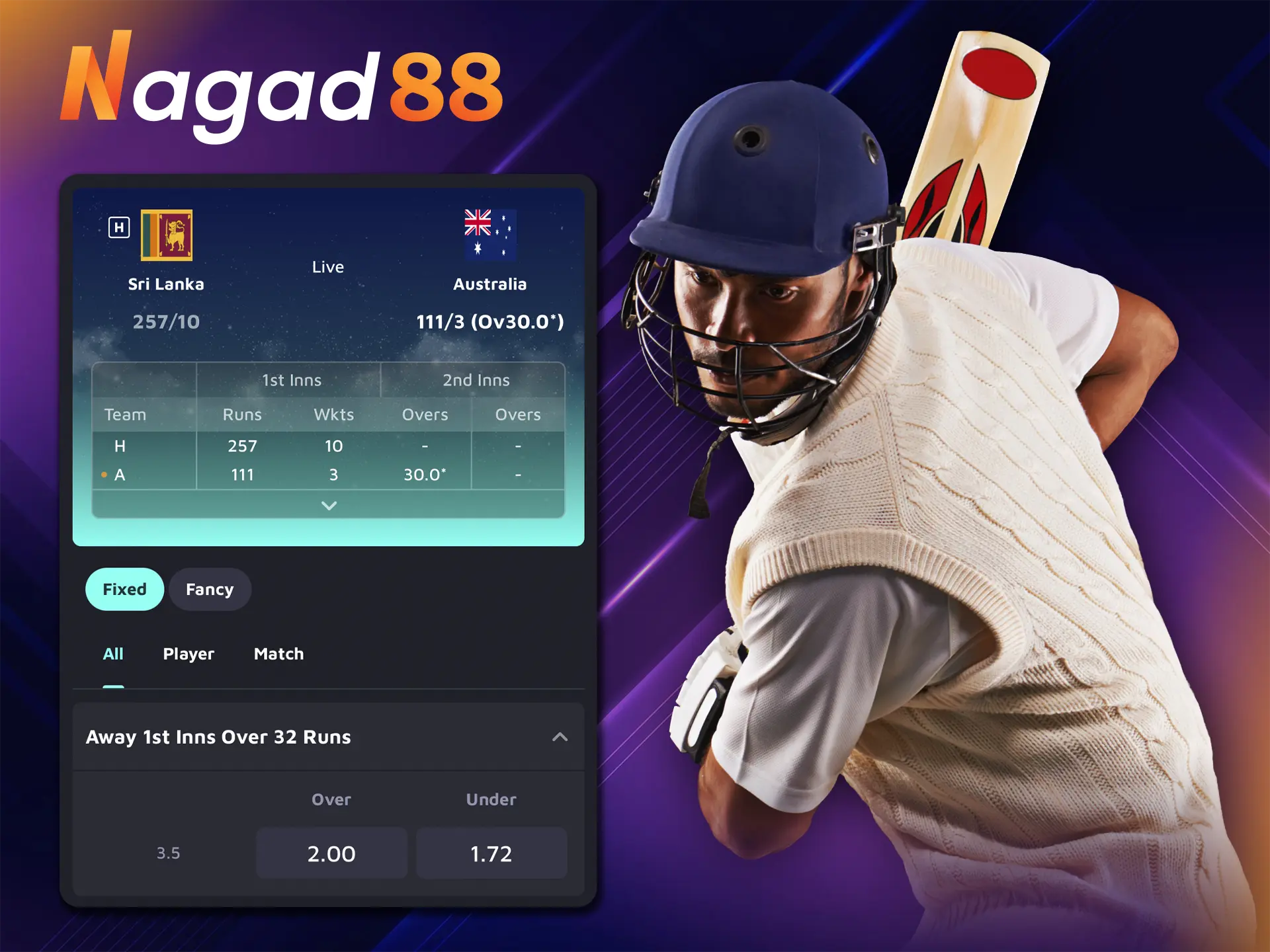 Predict your favourites to win and make an accurate prediction at bookmaker Nagad88.